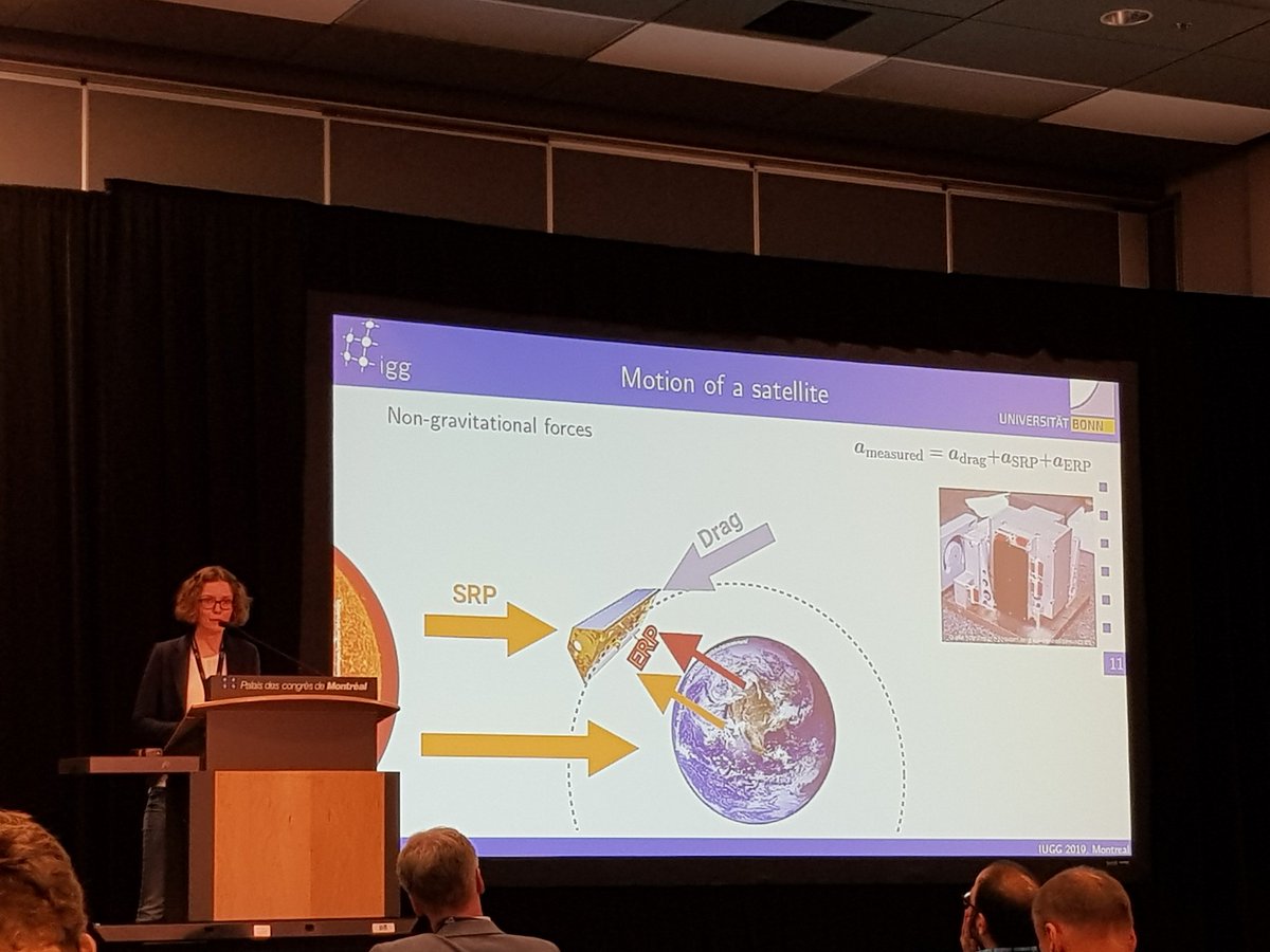 ania_klos's tweet photo. A great talk about thermosphere modelling, given by @KManyMountain during #IUGG19 ! https://t.co/zWzEYdzHGB
