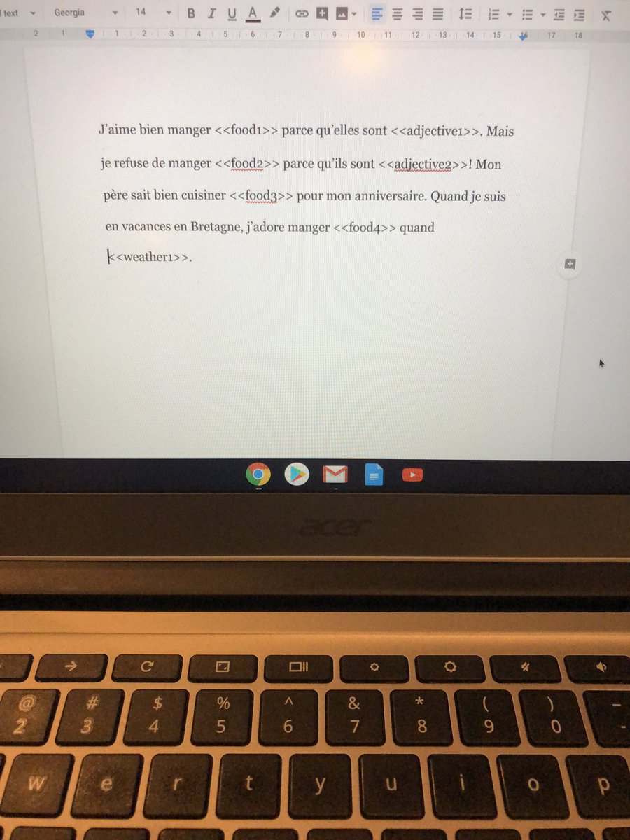 htrude07's tweet photo. There are so many ways to teach vocabulary and infuse culture using Madlibs! #aatf19 @AATFrench @CatherineKU72 https://t.co/om6bvFXdj9