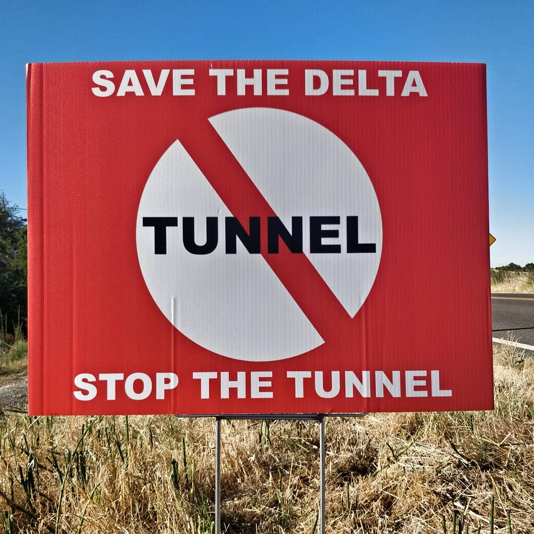No Tunnel! Save The Delta! 💧 tweet media