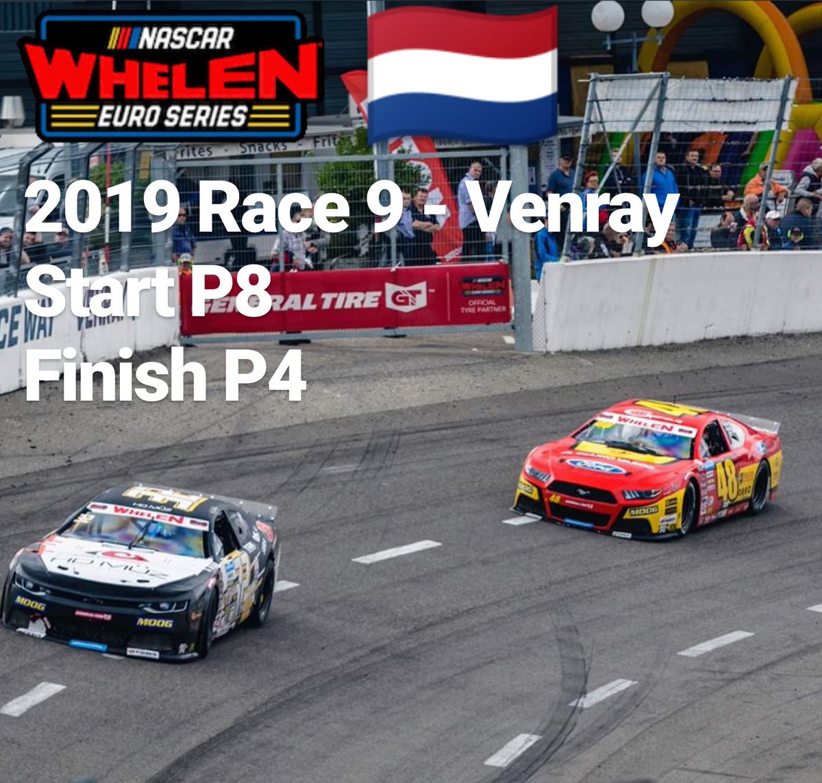 AnderVilarino2's tweet photo. Finished P4.
Nice fight with Villeneuve at the end for P3.
P5 in the championship before playoffs.

@EuroNASCAR @REOfficial https://t.co/o0Si228FRR