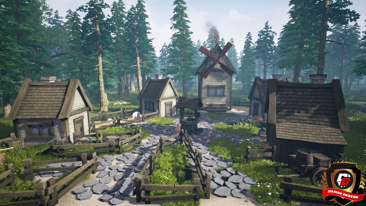 DaminDesign's tweet photo. Hey all :),

Today I have something new a small village in the forest.

Enjoy and like it :),

Greetings,

DaminDesign. https://t.co/3pmqvofJh1