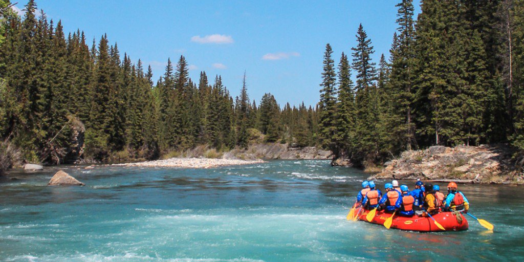 CanrockRafting's tweet photo. This is where we start our Kananaskis Whitewater tour. And it's all downhill from here! https://t.co/Uu3dqqjjNa