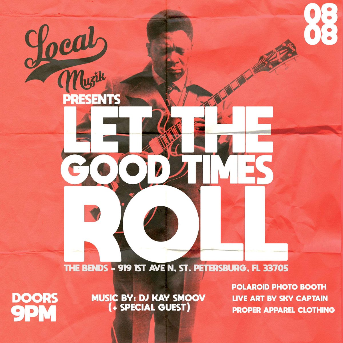 We’re having a party in Florida 8/8 

Mark your calendars &amp; BE THERE!

#LocalMuzik