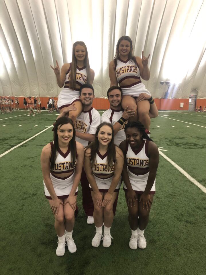 MidwesternCheer's tweet photo. MSU Texas Cheer takes home 1st place Overall Best Game Day Performance! π₯ @MSUTexas #MSUProud #SCSTX #UCACamp https://t.co/rh4TtATxaB