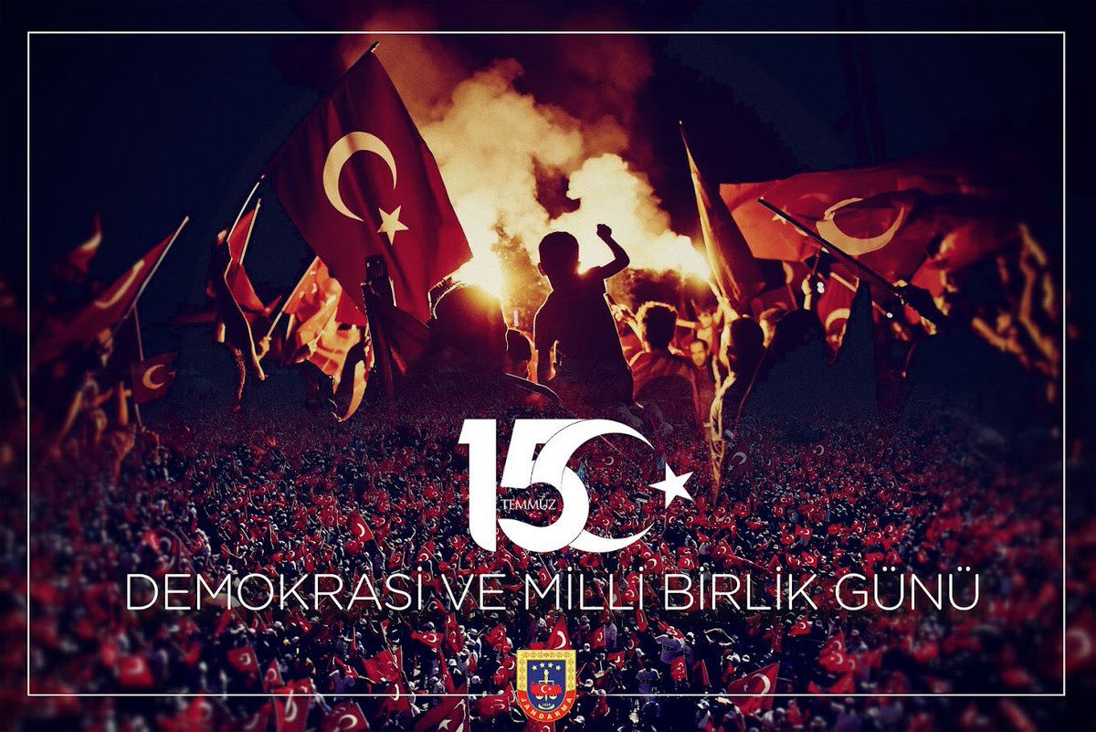 Karanlık geceyi cesaretiyle aydınlatanları, bayrak uğruna şehadetle buluşanları rahmet ve minnetle anıyoruz. 🇹🇷
#15TemmuzGecesi
