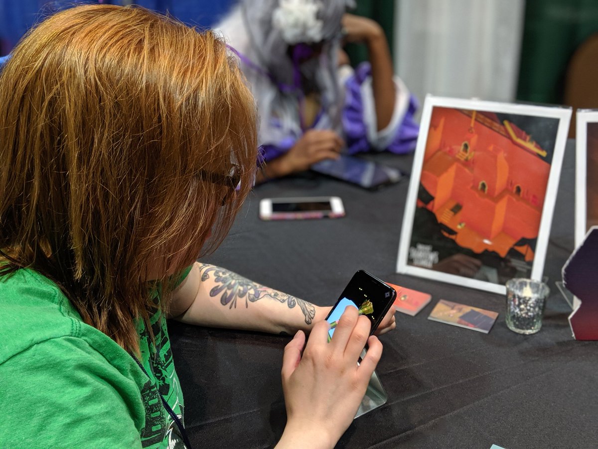 GameRevenant's tweet photo. Thank you so much to everyone who came out to play Where Shadows Slumber! CT FIG is over this year, see you next time [ ^_^]

#gamedev #ctfig https://t.co/VAZgs9xXKh