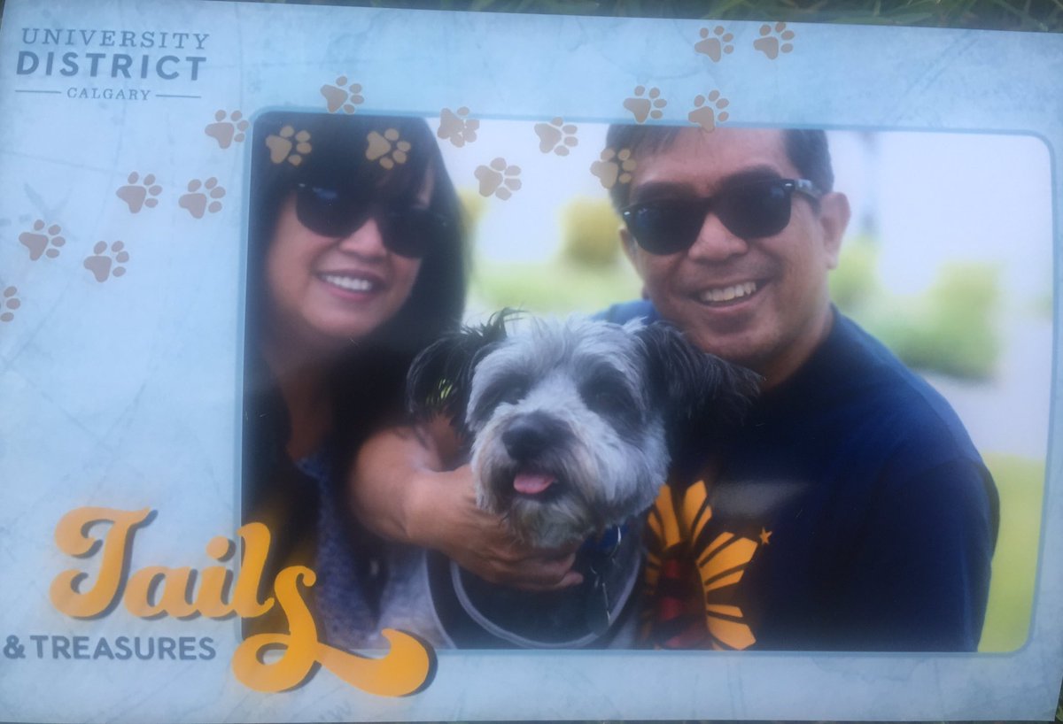 Things are underway for <a href="/UDistrictYYC/">University District</a> #tailsandtreasures event today. Bring the pooches for a selfie and swag at the North Dog Pond off Shaganappi Tr. NW