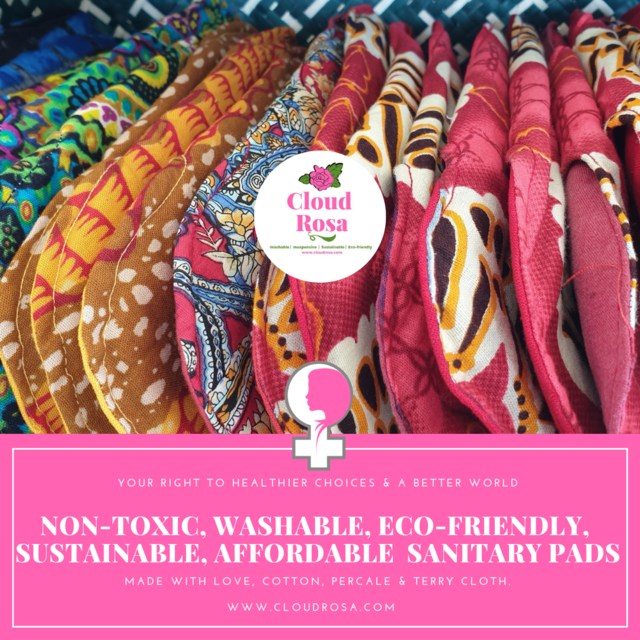 cloudrosaSA's tweet photo. You have a right to a better world, a healthier body and a less polluted environment.  You also have the right to make better decisions for your own body and health.  Make the switch to healthier, better for the planet - washable sanitary pads. 
#ecofriendly #reusable #cloudrosa https://t.co/RRzhnRACY5