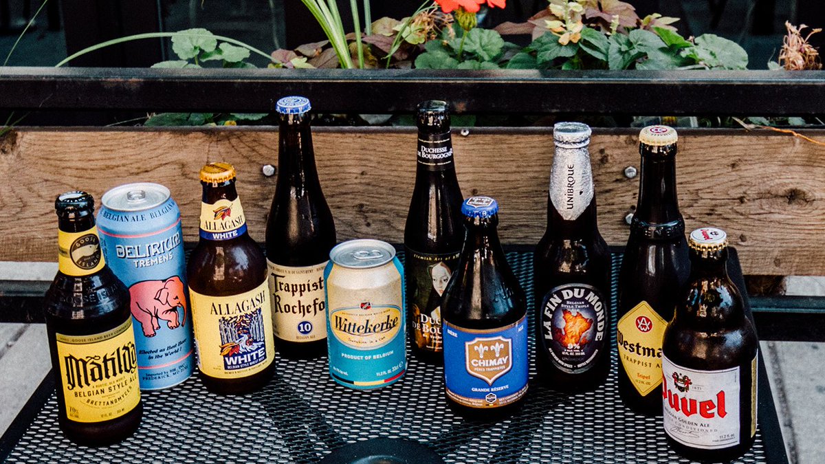 CentennialChi's tweet photo. A few to choose from during Belgian Beer Month! 

#chicago #belgianbeer #beerphotography #rivernorthchicago #beer #craftbeet https://t.co/TXlSrM6osW