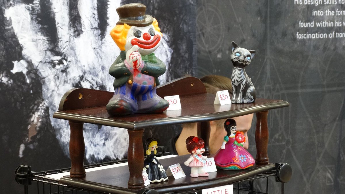 RpgThon's tweet photo. @ChrisMoet has some mildly cursed items for sale

#rpgathon #yeg #edmonton #yegevents #yegevent #edmontonevent #edmontonevents #edmonton https://t.co/CpTDAvTaqi