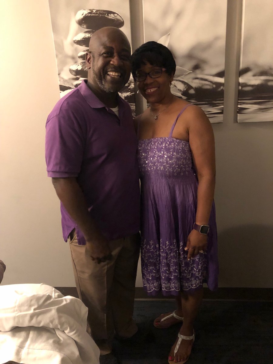 mommihurst's tweet photo. After 32 years of marriage, we experienced our 1st couples massage. Thanks to our Grandson’s mother.
#Augustappointment #westilldew #32yearsstrong #HurstStrong #untildeathdouspart #Mr&MrsHurst @kenhurstsr @illTommie https://t.co/kjAyCxnxIv
