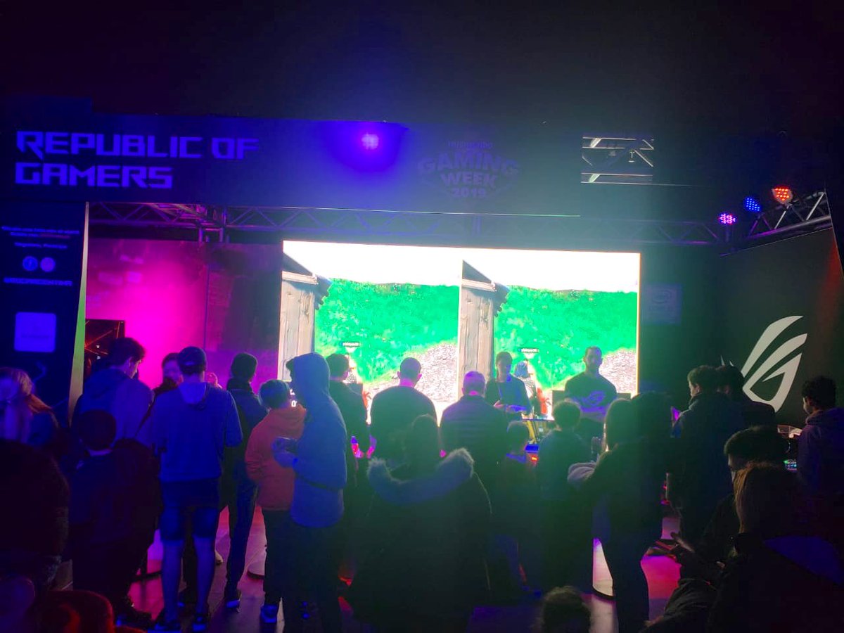 NVIDIAGeForceLA's tweet photo. Seguimos en #musimundogamingweek vengan a jugar #RTXOn con @ROGargentina_ 🤗 https://t.co/K8j6iK1Zaa