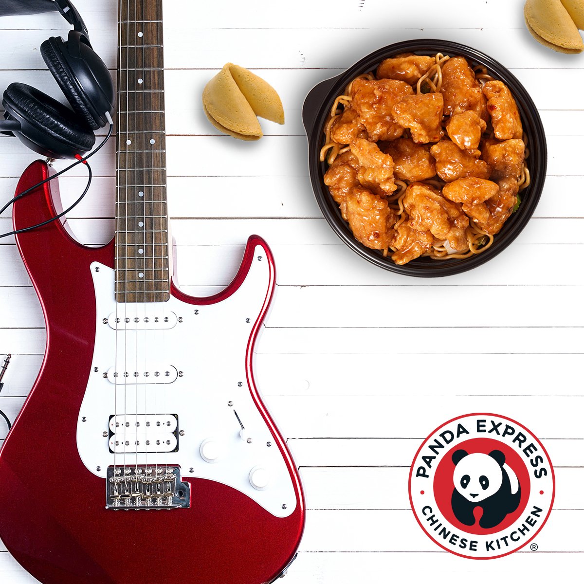 PandaExpressMx's tweet photo. Porque el sabor más rockero está en #PandaExpressMx 😉. Feliz Día del Rock 🎸 🎤 https://t.co/KGoLiCS7Wm