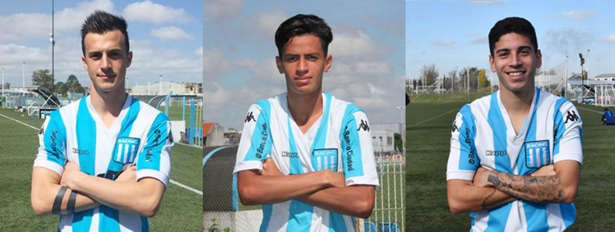 Racing_Stats1's tweet photo. Desde que Eduardo #Coudet es DT de #Racing debutaron en primera tres juveniles surgidos del #PredioTita. Uno en cada semestre:

Augusto #Lotti (Cat 96): 1PJ.
Julián #López (Cat 98): 9PJ.
Nicolás #Muscio (Cat 98): 1PJ. https://t.co/oMEVTFNjSP