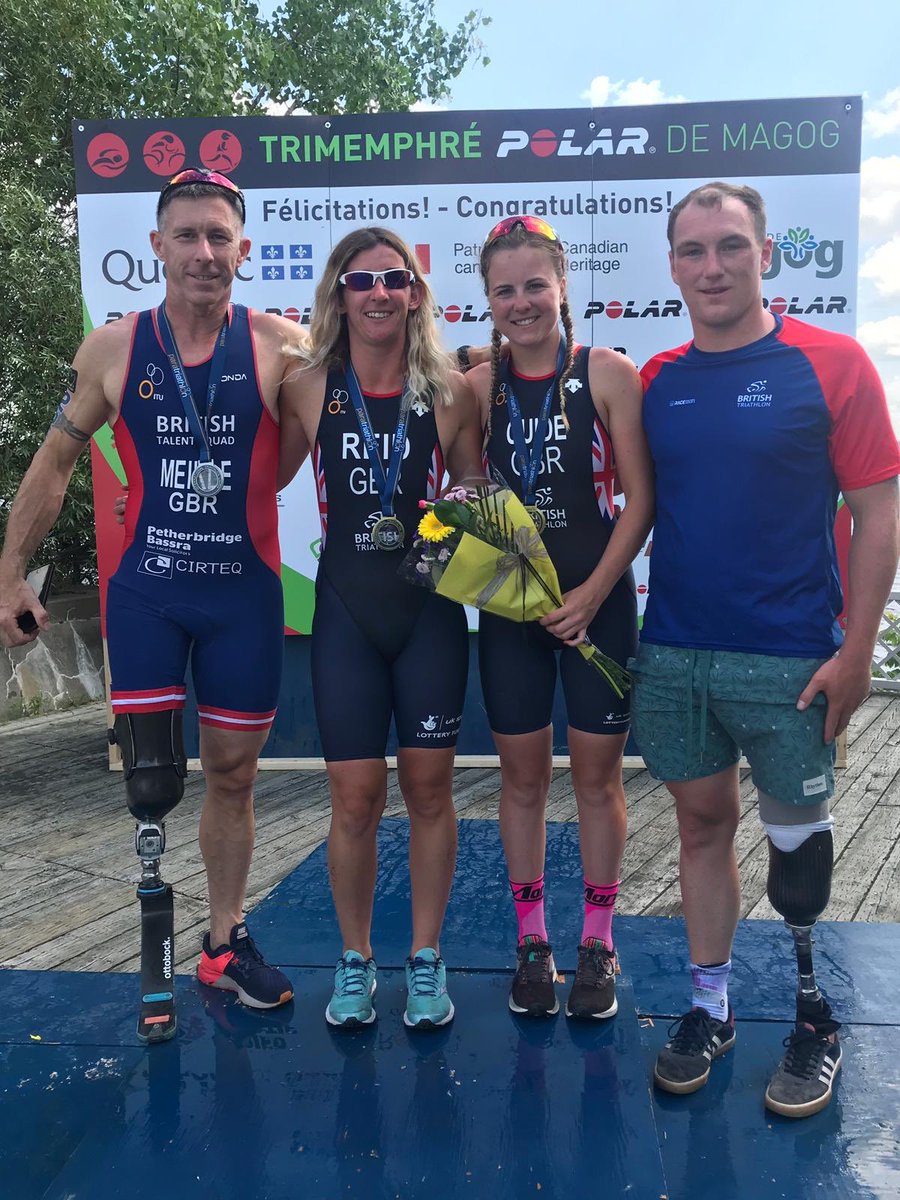 StuMeikletri's tweet photo. Amazing winning silver in my first World Cup race of the year had an amazing time with a great bunch of athletes and ⁦@jonnyriall⁩ been a great support and massive thanks to two main sponsors ⁦@PethBassSols⁩ ⁦@CirteqOfficial⁩ https://t.co/Mb99oquWvU