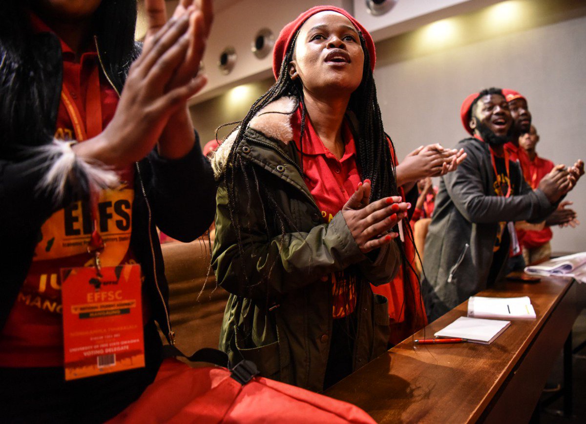 EFFSC_MUT's tweet photo. The EFFSC MUT branch congratulates Nompumelelo Ndlazi for being elected as an additional member https://t.co/Ro20Qhd5qA