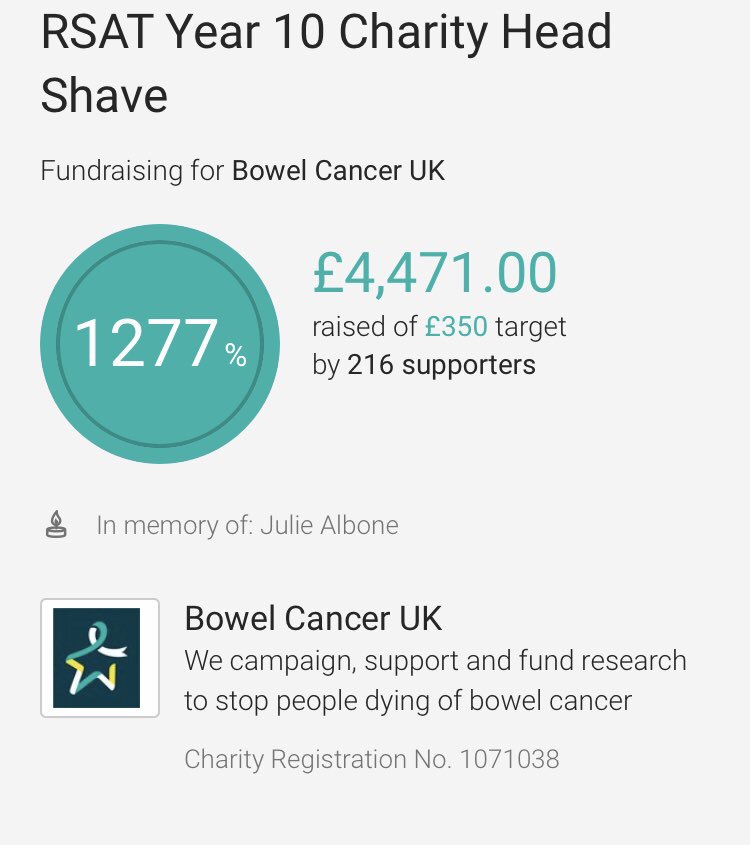 Mr C here👩🏼‍🦲! Thank you so much to everyone that donated and for all the support. The total raised so far is unbelievable and it just goes to show what an amazing community we are. A special thanks to the 6 boys that volunteered and for Gio’s barbers for helping #communityspirit