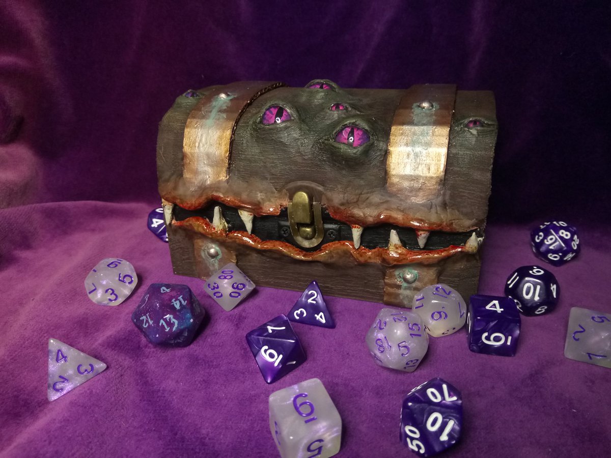 ChaosGrublet's tweet photo. Let's try and ignore the fact that this is the only way I'll get any Etsy custom! Here's some of the #DnD, #roleplay and #MagicTheGathering goodies you can find on my shop. There's a handful of other trinkets there too:
https://t.co/DA6A2x2Jls
Use code FRIENDO19 for 10% off! https://t.co/cSK5vXPlAM