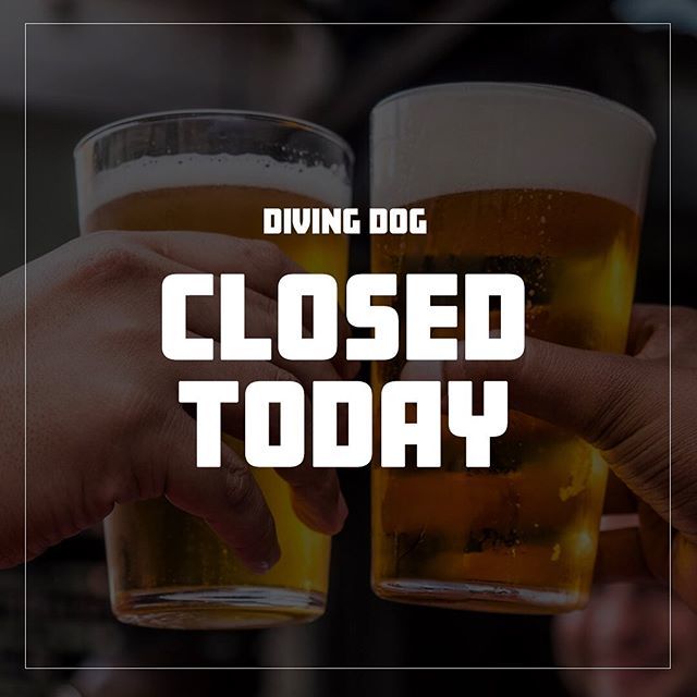 Diving Dog will be closed today for Staff Appreciation. Enjoy your Sunday. ift.tt/2YUNjKe