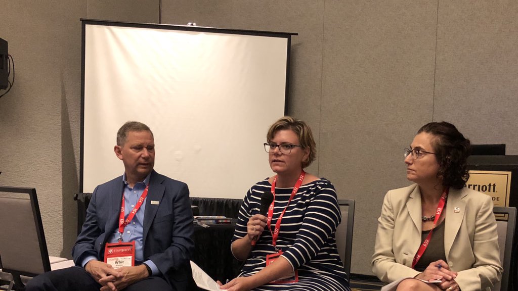 RidePSTA's tweet photo. PSTA Chief Development Officer @CassandraEB is speaking on a panel @COMTO_National with @Whitbone, Executive Director of @ForwardPinellas. #COMTO48 #COMTONational πππ«π’π https://t.co/0EThAAFpkk