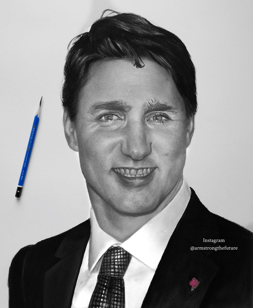 ATFart16's tweet photo. Hello people this is a drawing by @armstrongthefuture from Ghana. please help me share this to his excellency @justinpjtrudeau  the President of Canada 🇨🇦.
You can also make orders by contacting +233542744123 https://t.co/6k8DfJk85i