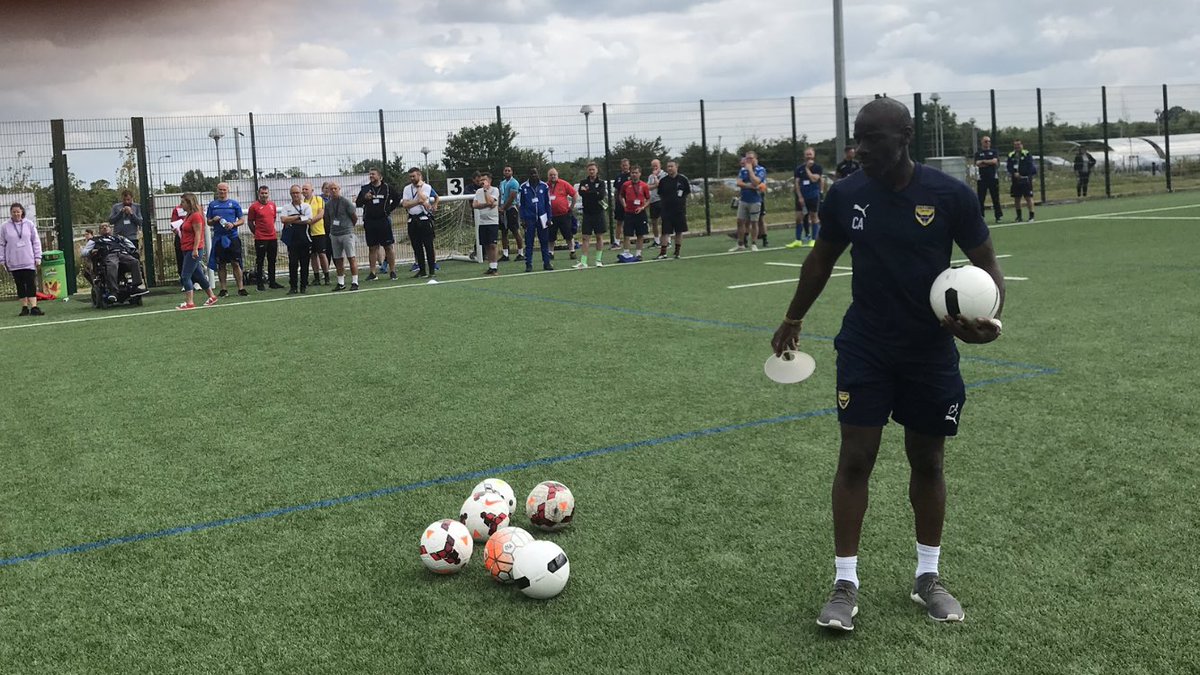 OxfordshireFA's tweet photo. What a day we had at our Coaches Conference! A big thanks to all our tutors today @WR_Coach, @stu_arm, Chris Allen and James Watkins and to everyone that attended on the day #OFACC19 https://t.co/4hOpsFO3n7