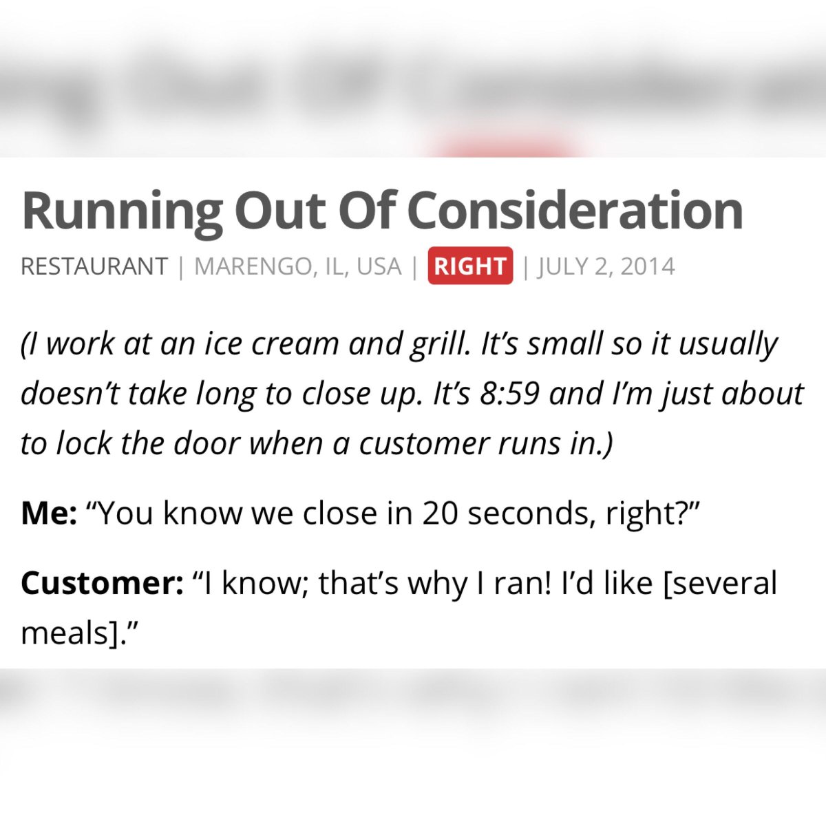 That S The Worst Notalwaysright Funny Stories Story