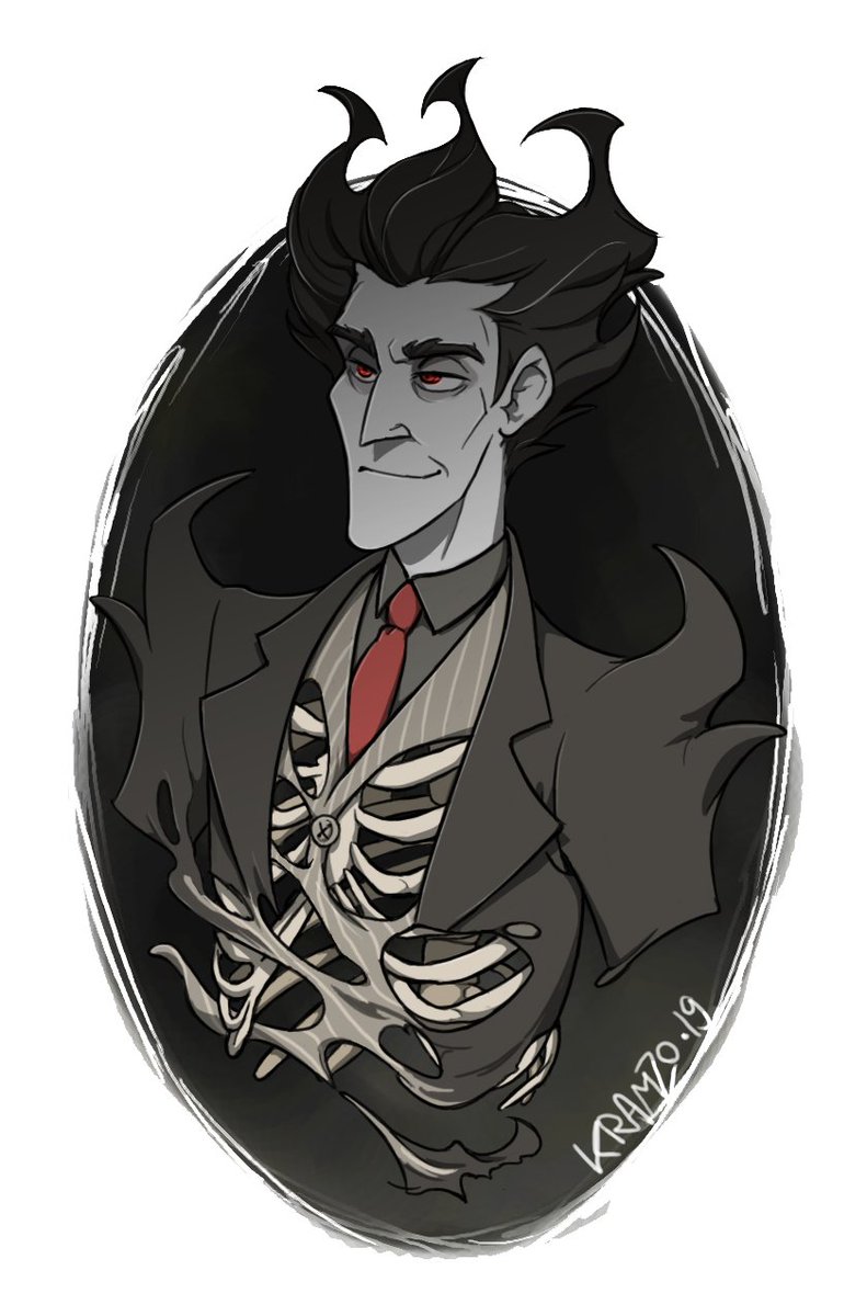 TheKramzo's tweet photo. Shadow Wilson / The Triumphant Skin Wilson #wilsonphiggsbury #DontStarve #shadowwilson #wilsonthetriumphant #triumphantskin #dst #dontstarvewilson #kramzo_art https://t.co/x1OYylSoD6
