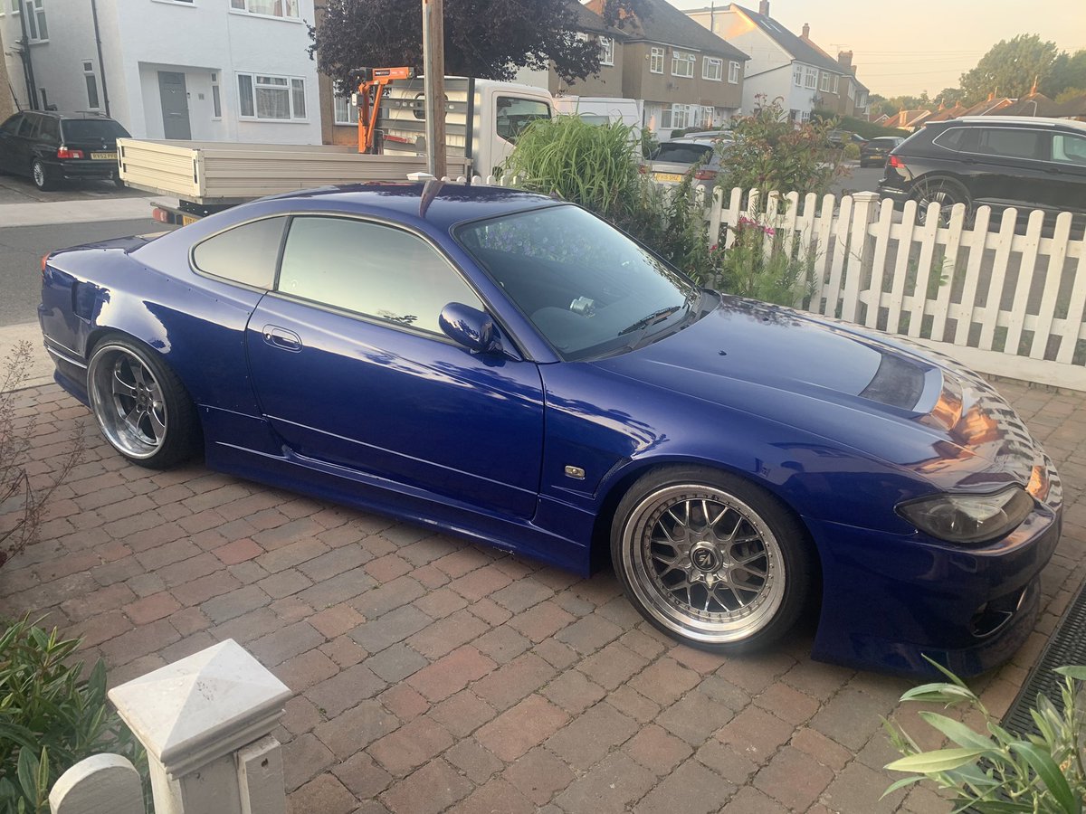 TUS_Chunky's tweet image. So today I bought one of my dream cars S15 type r ❤️ Yes It will become a drift car few things to work on first and then hopefully some content 🤷‍♂️😂 Here’s a few pictures for now long day getting this home over 200 miles but worth it 🙌 #drifting #silvia #s15 #drift #Nissan
