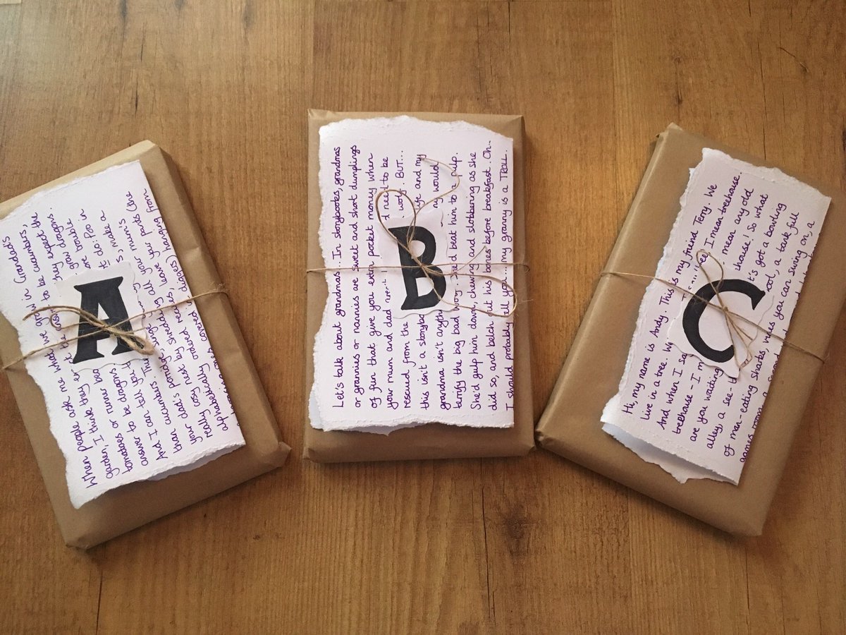 learnwithMrsC's tweet photo. Three secret story openings ready for tomorrow’s transition morning. I wonder which they will pick for their class story? #readingforpleasure #readingrocks https://t.co/zeOCTnjSEp