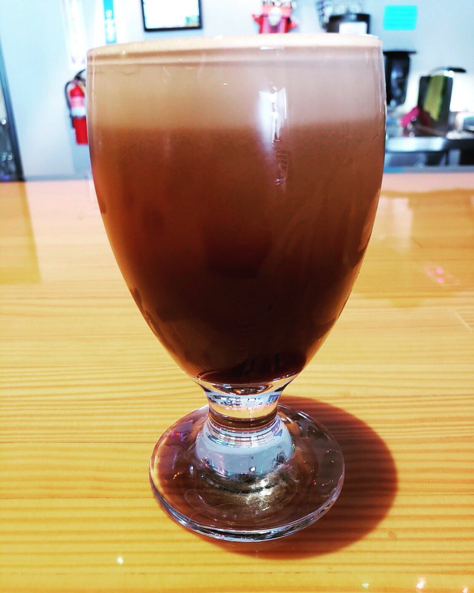 Don't sweat it! Our Tasting Room is air conditioned!  Stop by for a cool one in a cool one! 
📸:<a href="/Ted/">this website is bad</a>-L #Dolly #milkstout #nitro #cascading