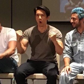 k_kittyyyyy's tweet image. My 2 favorite men.
#ITAInstituteCon3 
#イタコン2019