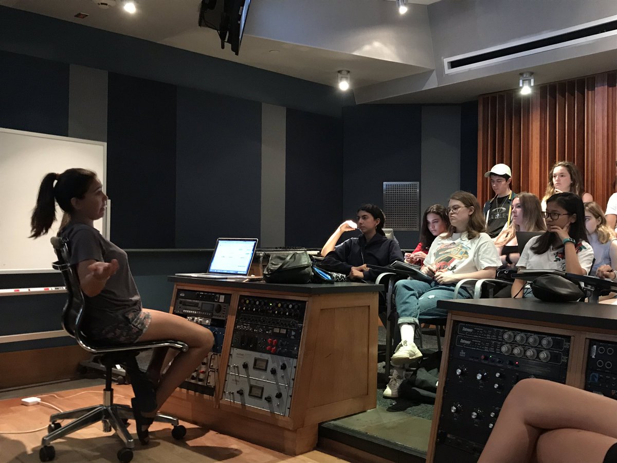 Just wrapped up a weekend stacked with hands on studio time! Thanks to <a href="/djnicoleotero/">Nicole Otero</a> for showing us the ropes 🔌