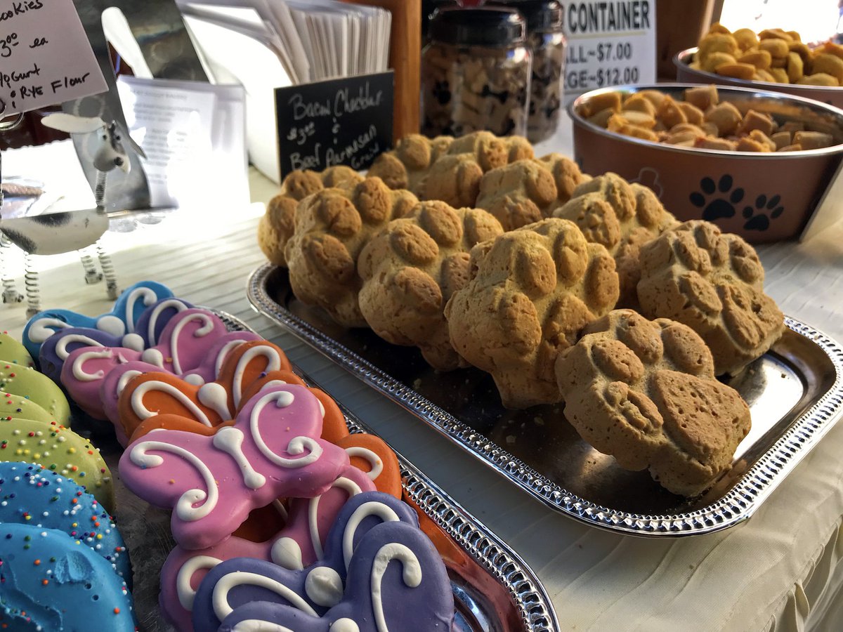 summerfestbend's tweet photo. The Best Doggie Bakery — based in Redmond, OR —  is selling delicious baked goods specially made for your pup in the Gourmet Food &amp; Wine Marketplace at the First Interstate Bank Bend Summer Festival! Stop by their booth today! #bendsummerfest #inbend #bendor #dogtreats https://t.co/QOc1uGSZyz