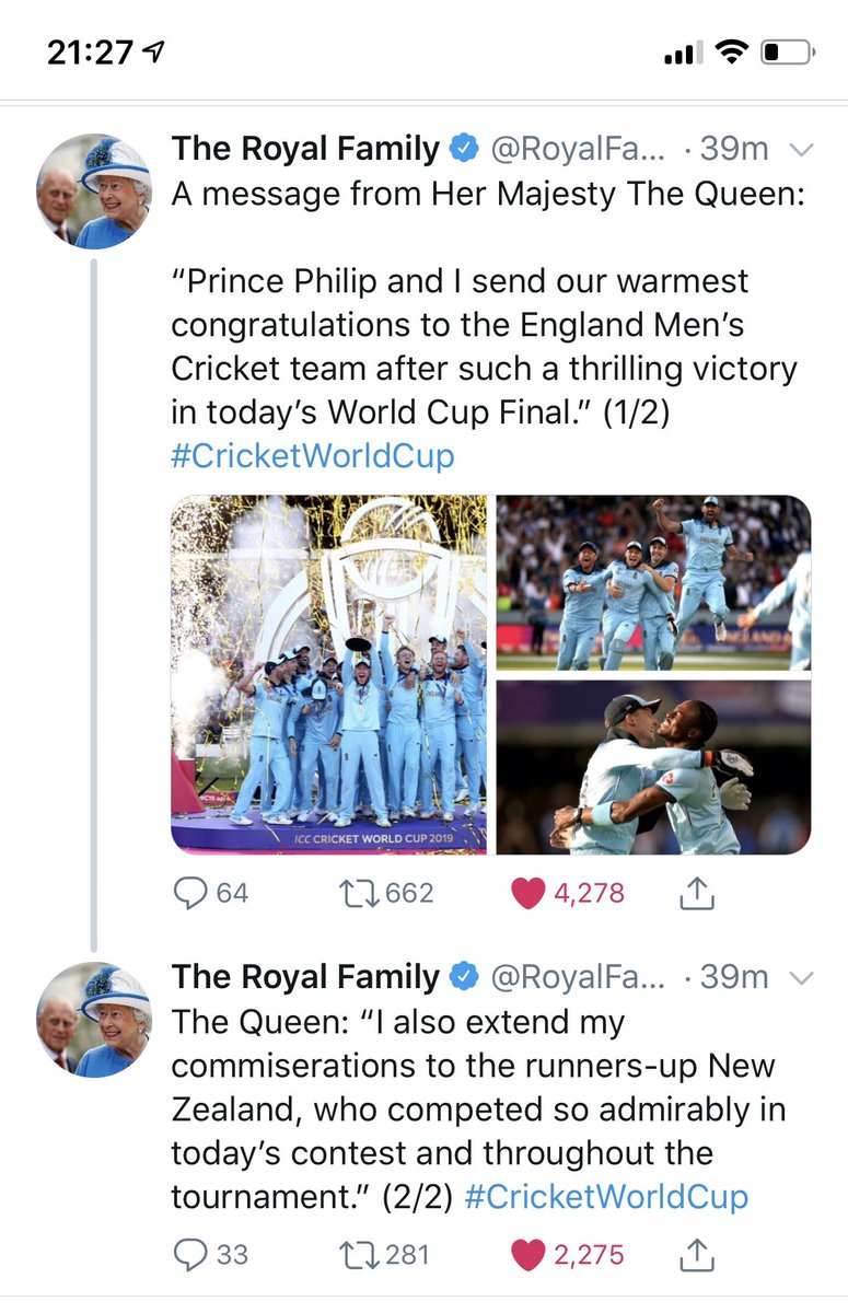 cricketforamer1's tweet photo. A Queen tweets: https://t.co/FEbSgoqOTZ