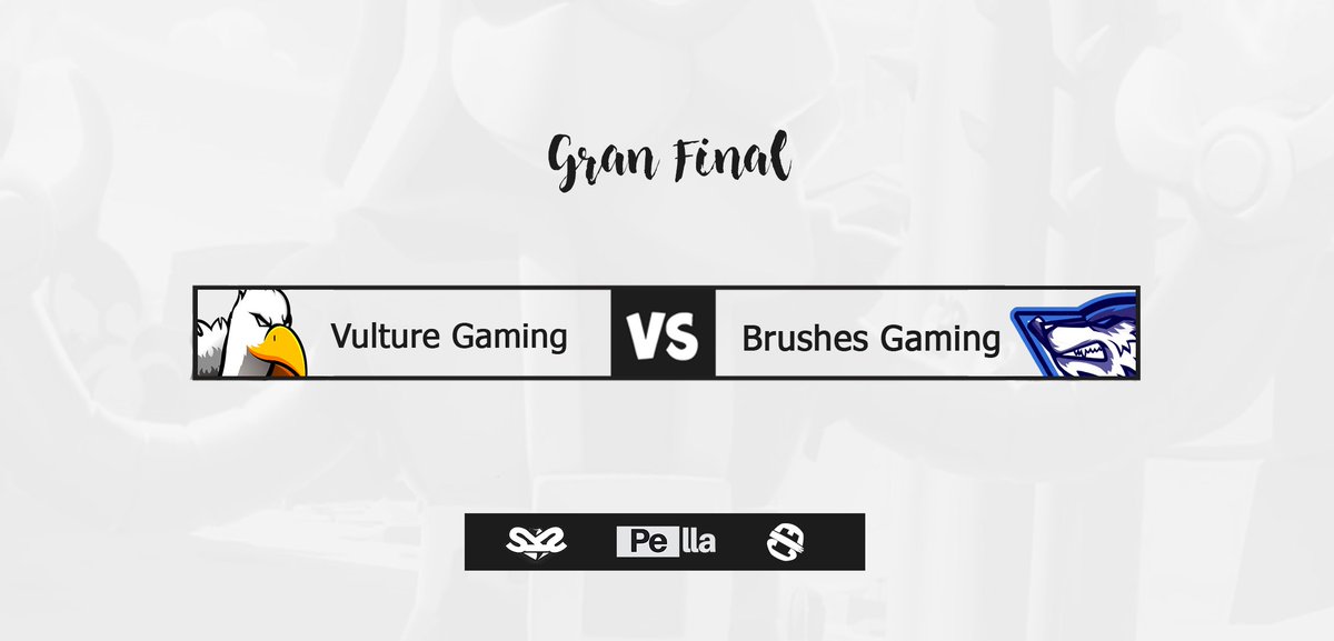 🗣| Ya tenemos a los dos finalistas . Ambos equipos daran todo para ganar la copa

🕹| #BrawlStars #BS

⚔| @VGaming_GG   vs   @BrushesGaming 

#Webelieveinesport