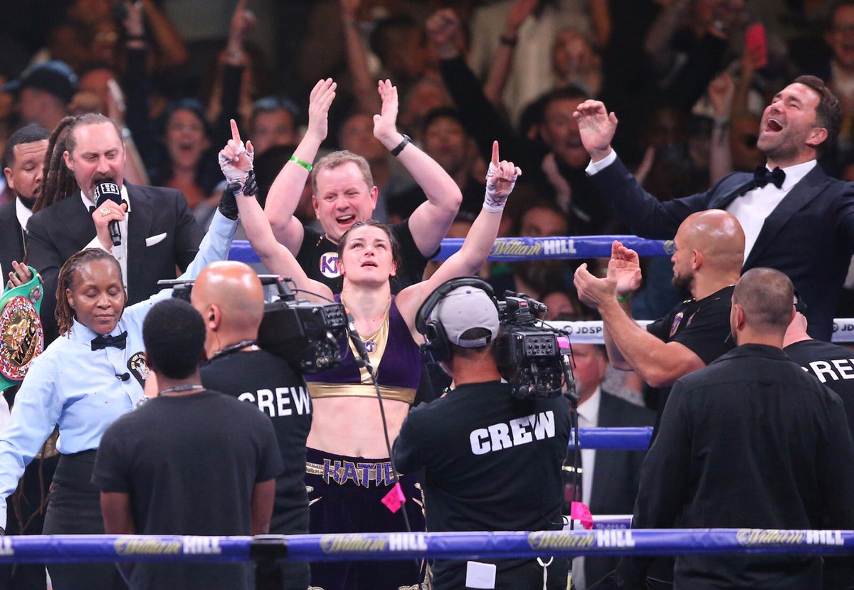 KatieTaylor's tweet photo. Back in training camp tomorrow, ready to set my sights on the next fight. New challenge, new vision, same obsession. https://t.co/dmInYgfFp3