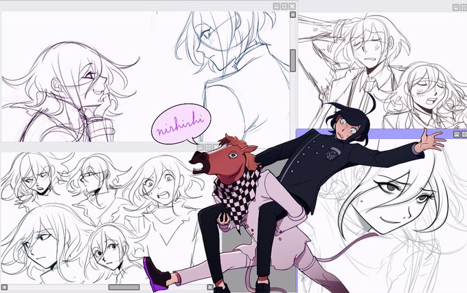 wip &amp; sketch dump // just found out i have to finish a drawing to actually finish a drawing ? 