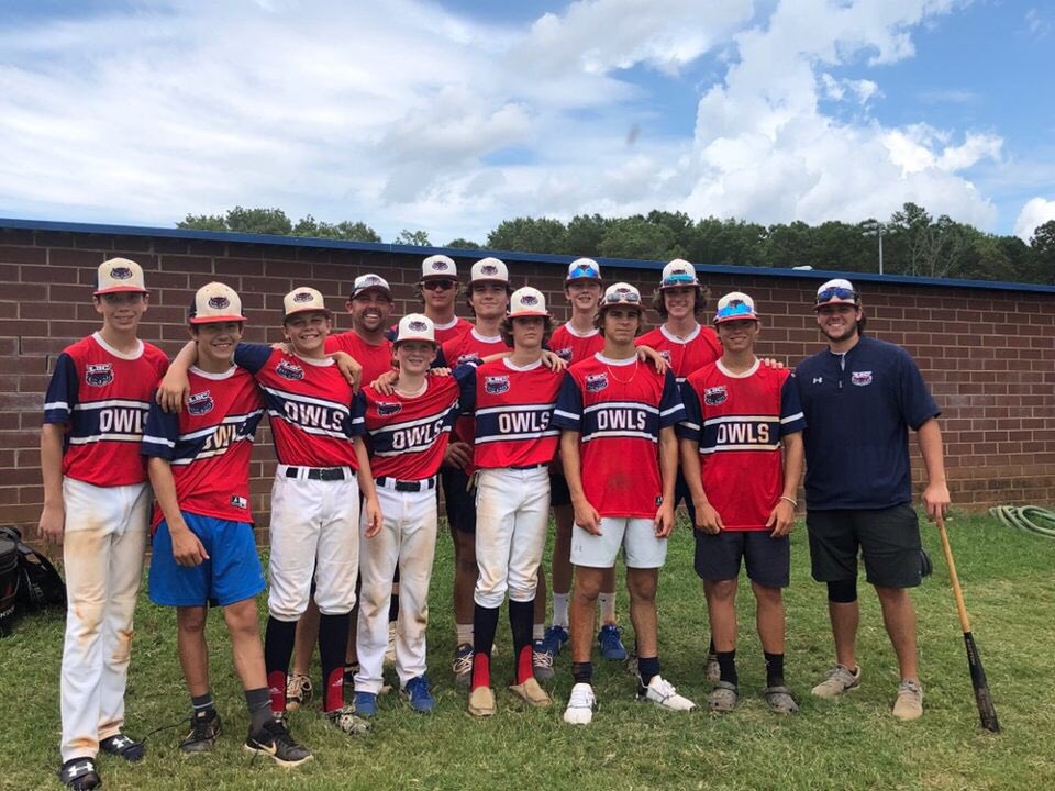 Randobaseball's tweet photo. Really enjoyed coaching this group this summer.  Watching them make progress each weekend was a blast for me as a coach.  Hate to see it come to an end today but finished the last 12 game 9-3 is something to be proud about. #hootiehoot https://t.co/ftiuL7tXXc