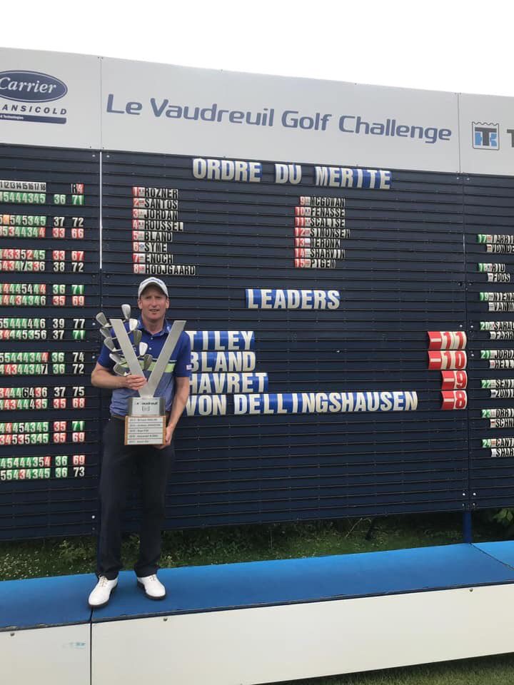 Kent_Golf_'s tweet photo. Huge congratulations to former Kent Player @tileyprogolfer on his win today at the Le Vaudreuil Golf Challenge and his first Challenge Tour Win 🎉🏆

Congratulations from everyone at Kent Golf Steve! ⛳️

#KentGolf #Congratulations #TourWinners #Inspiring #GrowingTheGame https://t.co/GbLzL8AapE