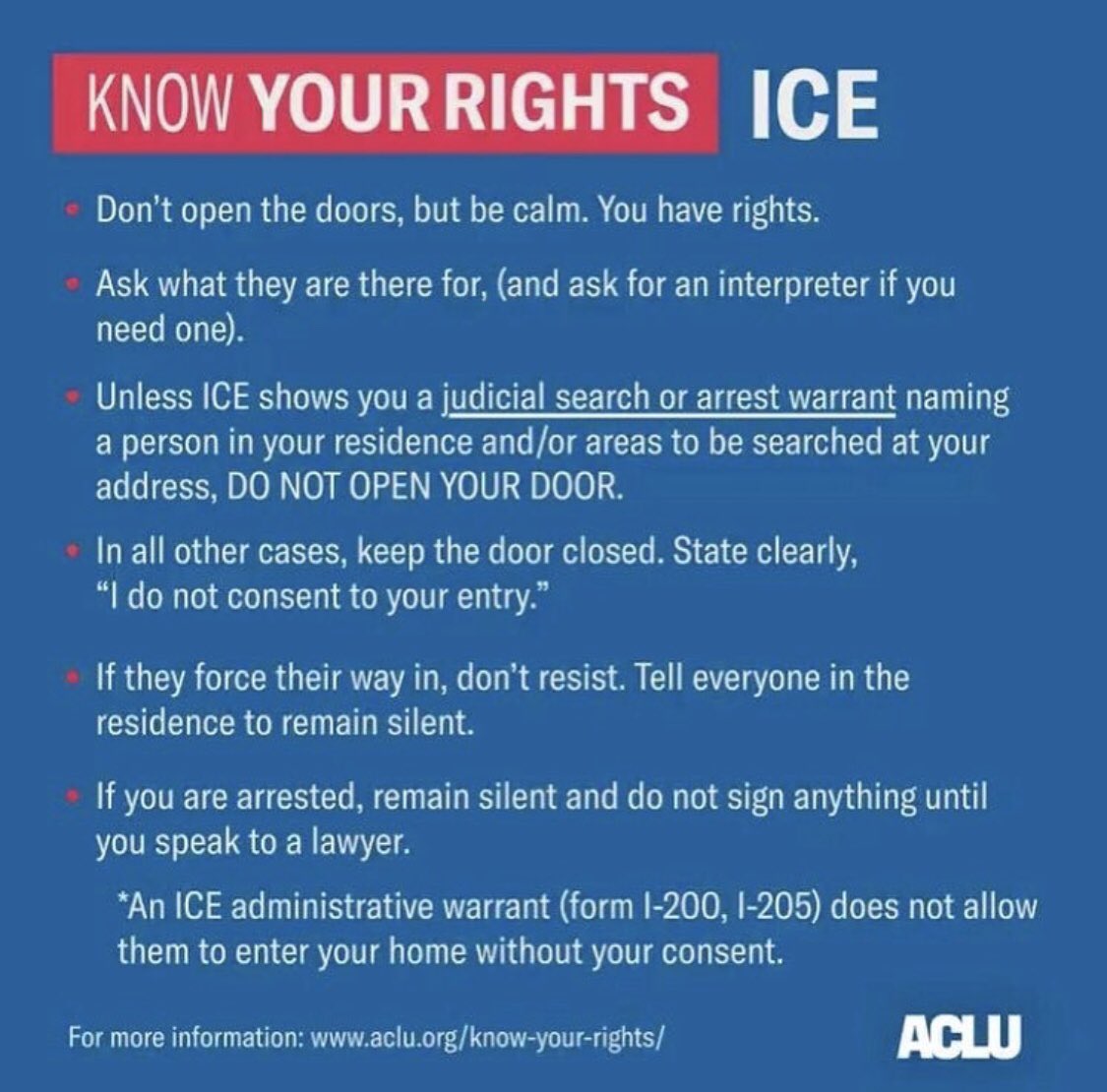 the ice raids are happening right now. know your rights, know another persons rights. we are all equal, we all belong to the same planet. im an immigrant, your an immigrant, were all immigrants. defy segregation, if you see this happening say something , you are not powerless 🖤