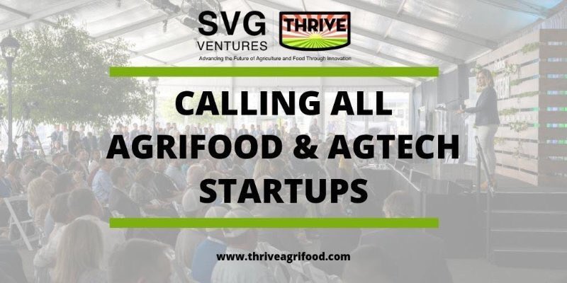 Apply for our @THRIVEAgTech 2020 accelerator - the No.1 Agrifood program, $100K investment, access 5,000 farmers, pitch live on stage to 1,000s of investors, corporates at #ForbesAgTech summit. This years summit reached over 115M people around the World thriveAgrifood.com