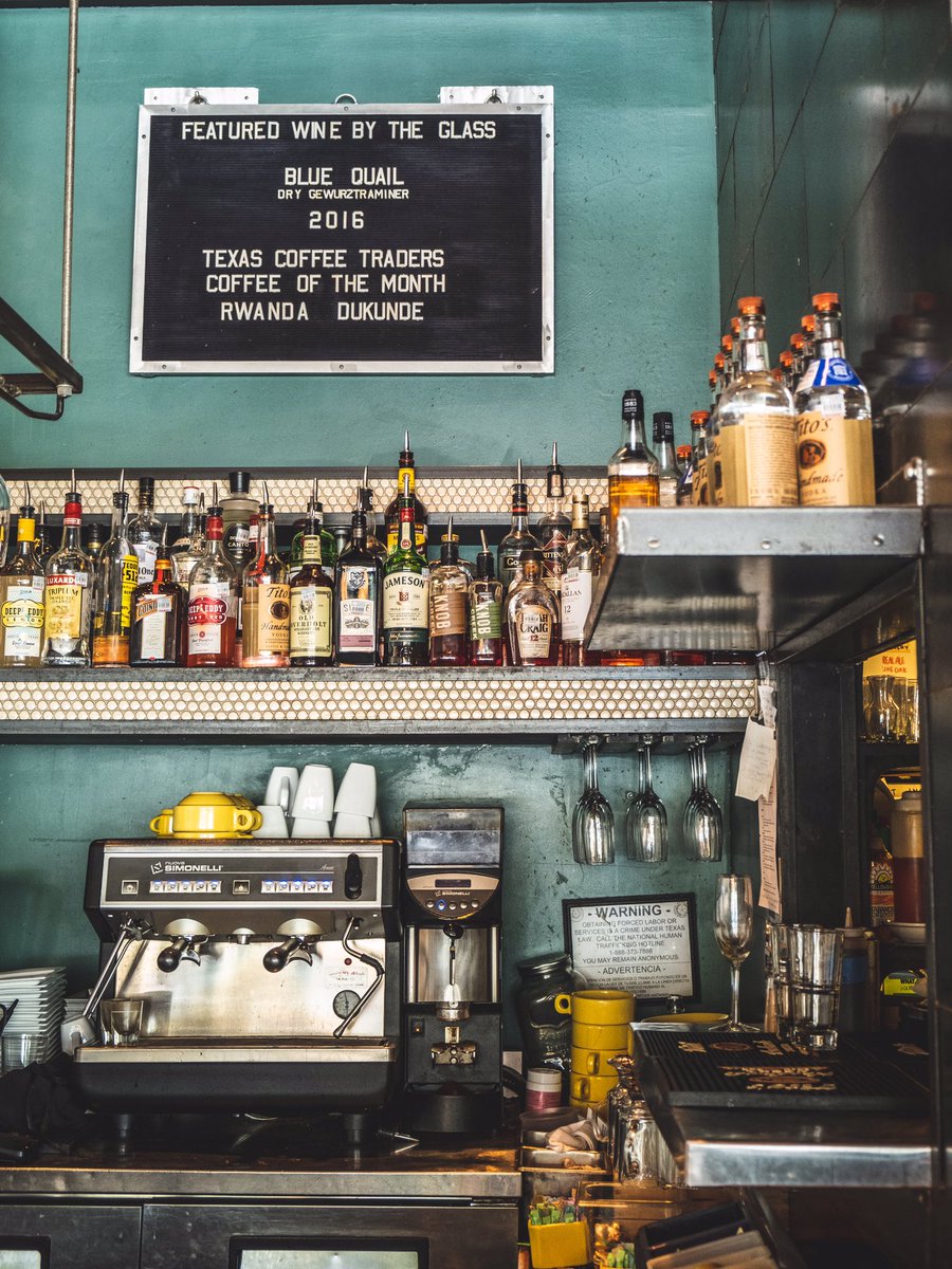 Coffee, wine, or beer... we have it all here! #elmrg #24diner