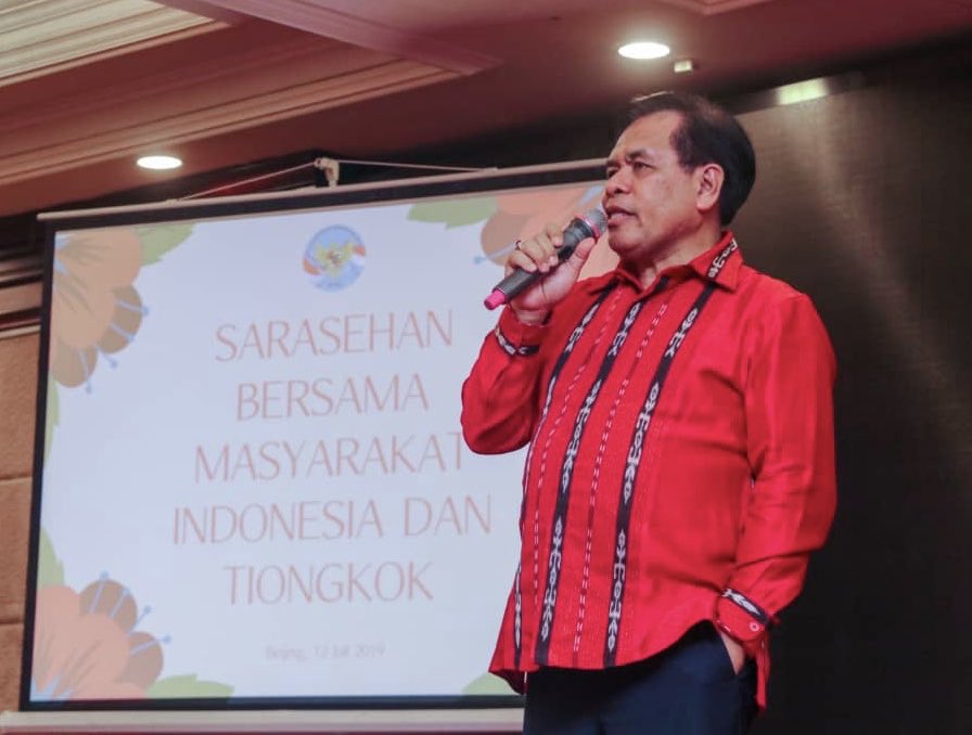 KBRI_Beijing's tweet image. 1.Perkembangan hubungan RI - RRT serta upaya &amp;amp; capaian kerja sama bilateral kedua negara disampaikan #DubesRI, @DjoOratmangun dlm sambutannya pd acara “Sarasehan Bersama Masyarakat Indonesia dan Tiongkok” di Beijing, Jumat lalu #IniDiplomasi