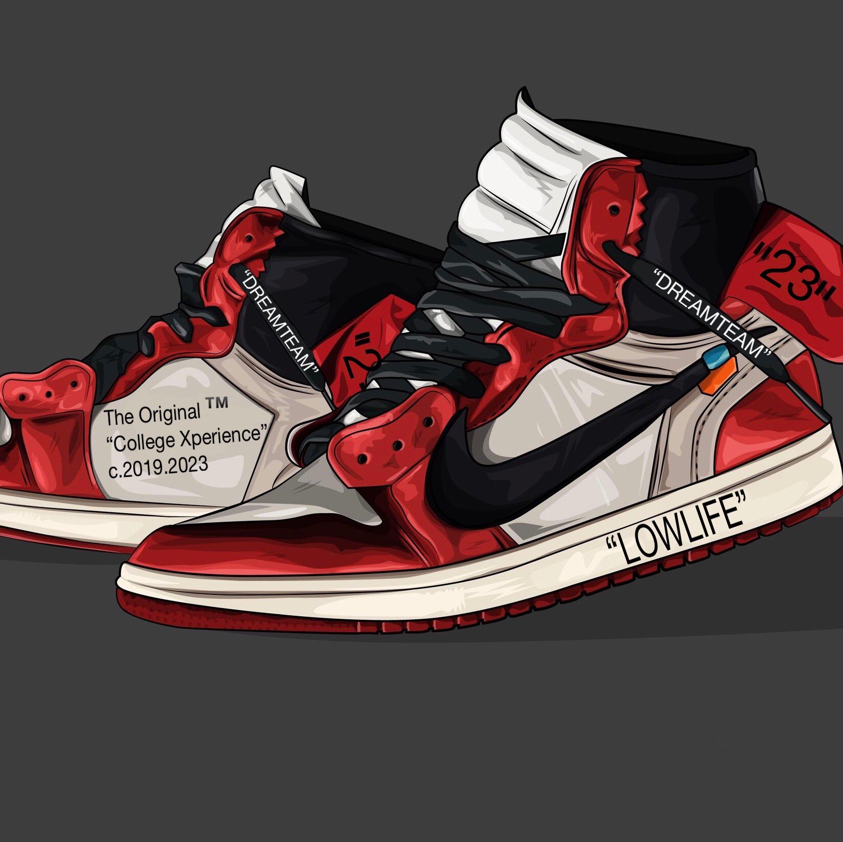 Обои на айфон Nike Air Jordan 1
