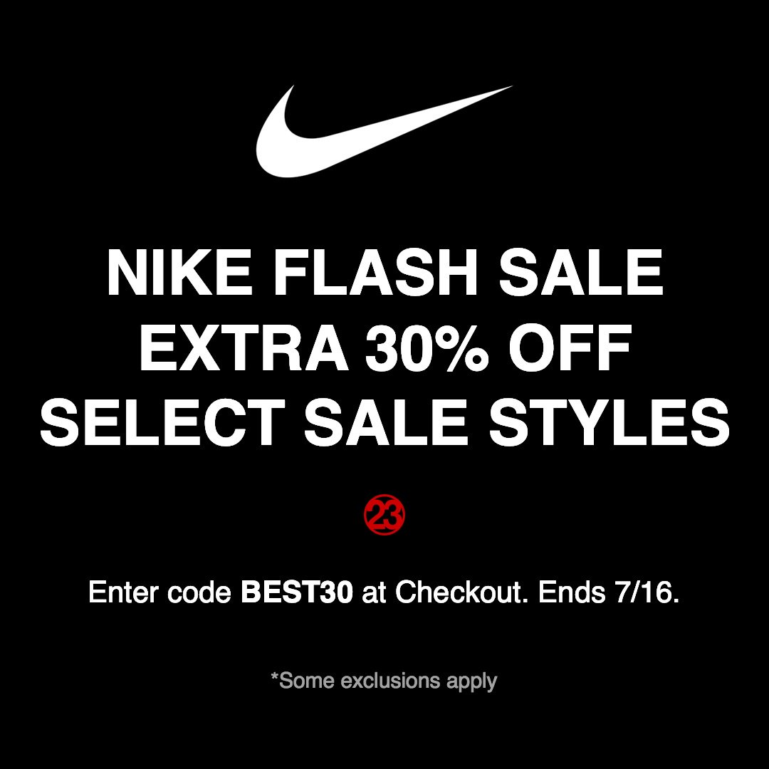 J23 Iphone App Nike Flash Sale 2 Days Only Extra 30 Off Select Styles With Code Best30 At Checkout Mens T Co Tj3thljwfp Womens T Co Wmfd1p6t1a Boys T Co Vhu1tpvzlw Girls
