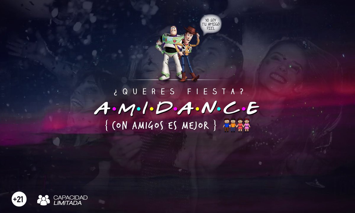 Palpadance's tweet photo. Llega el dia del amigo
Llega Amidance
#TodoConAmigosEsMejor https://t.co/fVvYojeJ13