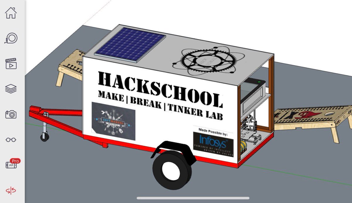 bri_huang's tweet photo. โฆ.@HackSchoolCOโฉ is proud to be selected among the other amazing #InfyMaker Award recipients this year for our mobile maker space trailer concept. Excited to be here for the week at the #InfyPathfinders Summer Institute! https://t.co/9ljuzq4uTy