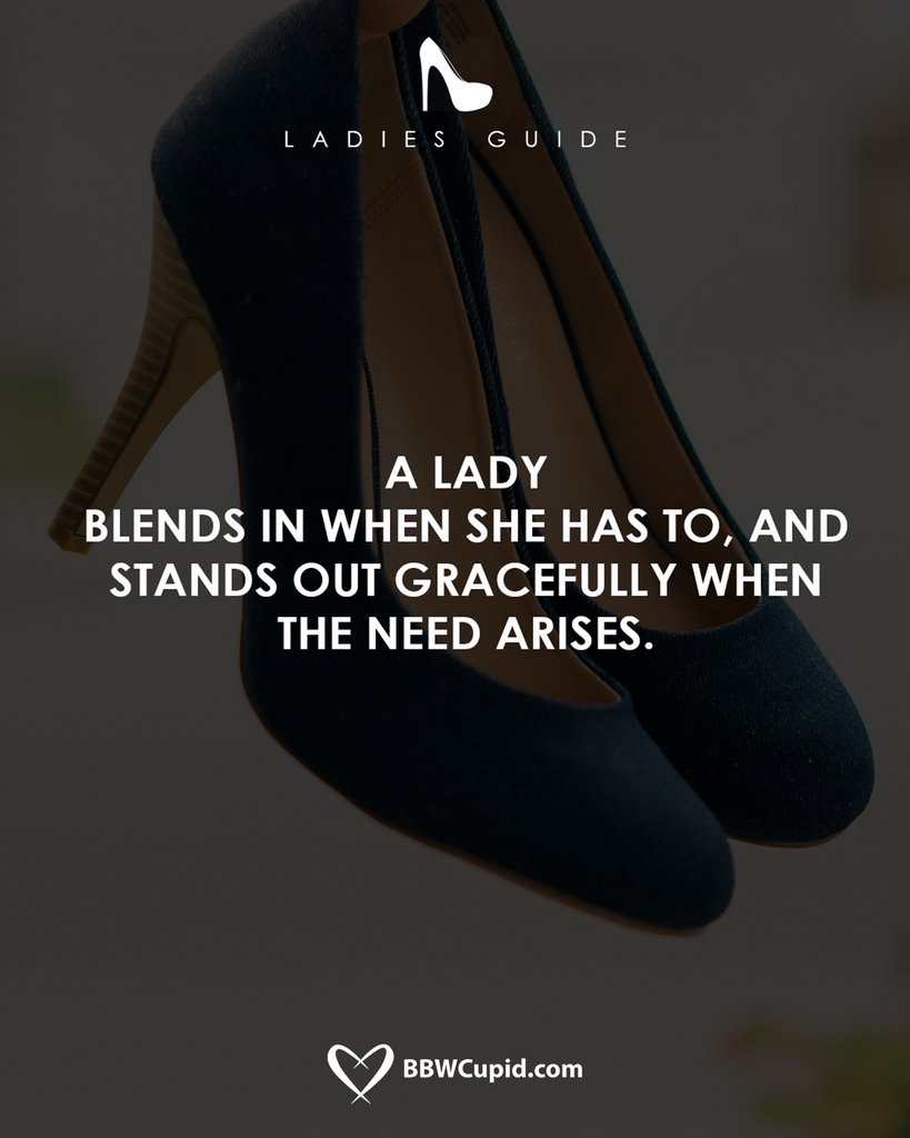 BBWCupid's tweet image. 👠 For the ladies 👠
 #LadiesGuide