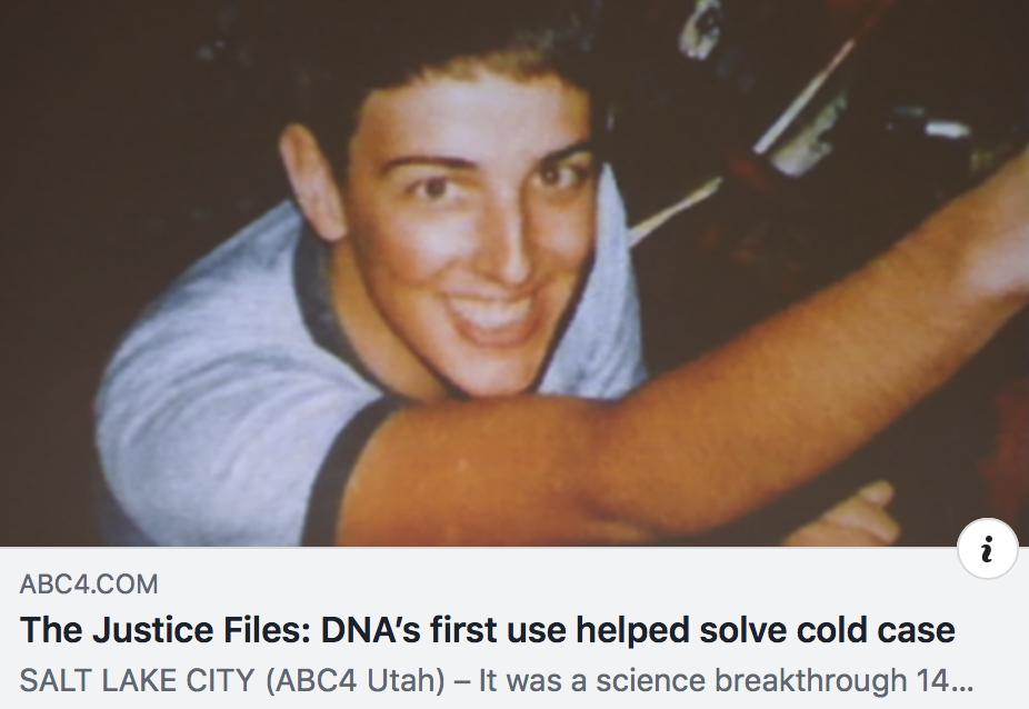 The Justice Files: DNA’s first use helped solve cold case abc4.com/news/the-justi…